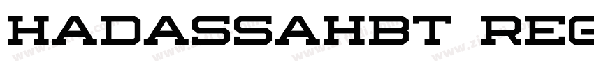 HadassahBT Regular字体转换 HadassahBT Regular字体转换